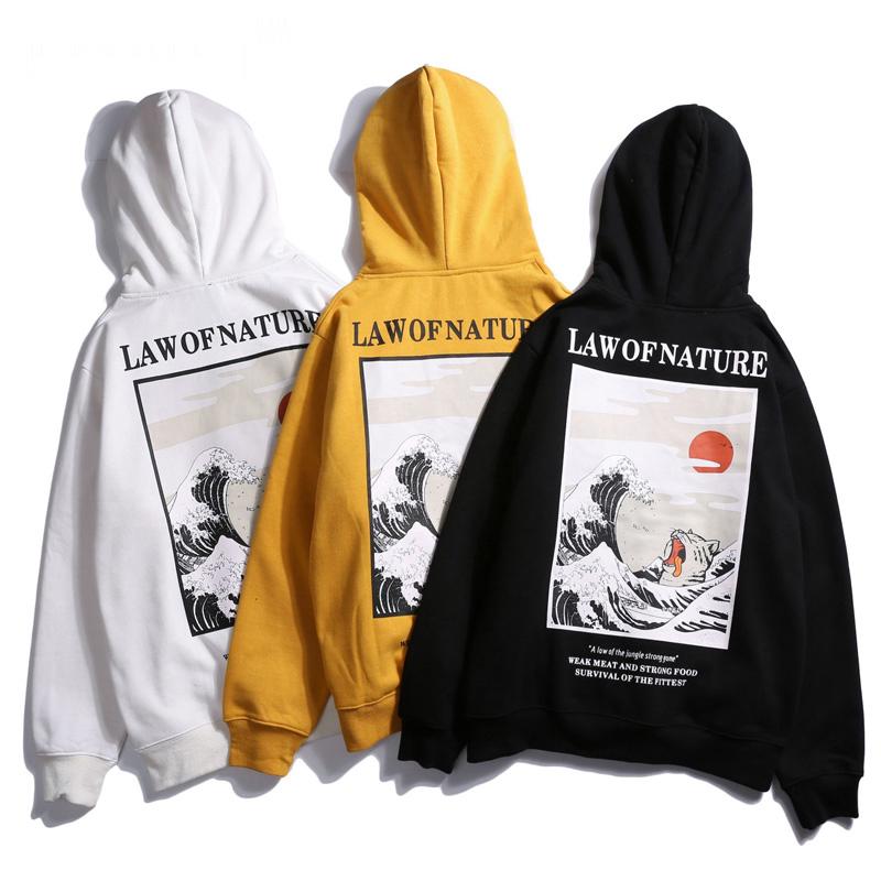 waveprint hoodies