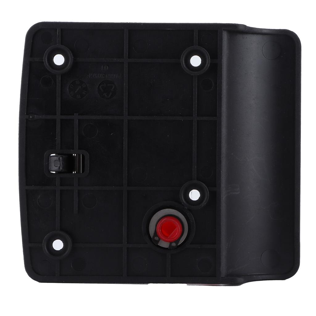 Camper Door Latch Zinc Alloy Black Powder Coating with 2 Keys for Large Vehicles