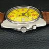 AUTOMATIC VINTAGE RICOH R31 JAPAN MENS YELLOW COLOR DIAL WATCH A707689-1