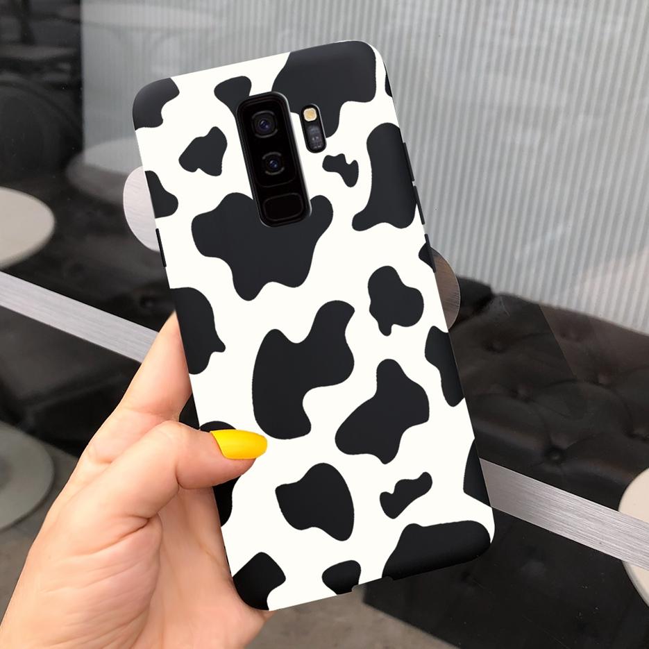 For Samsung Galaxy S9 Plus Case S9+ G965F Cute Candy Painted Fundas Matte Cover For Samsung S9 S9+ S 9 Plus Phone Case Soft Bags