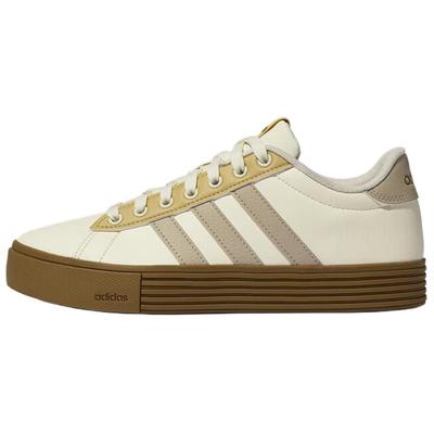Daily 4.0 Synthetic Leather Low Top Skateboard Shoes Unisex Beige KH8002