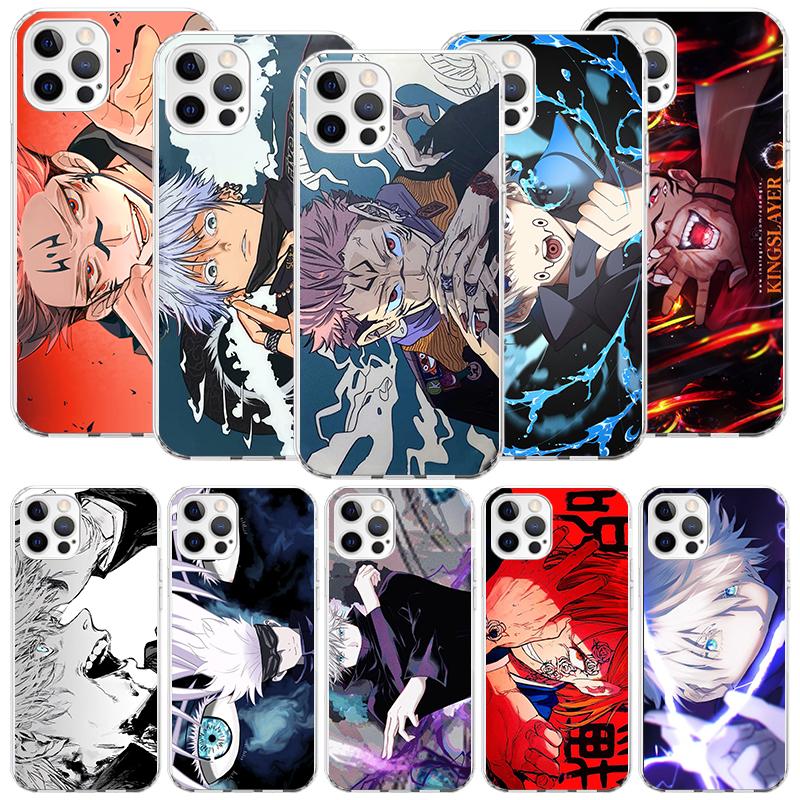 Japan Anime JujuKaisen Phone Case For iPhone 17 Air 16 15 Plus 11 14 Pro Max 13 Mini 12 7 8 + SE Pattern Art Customized Cover 17