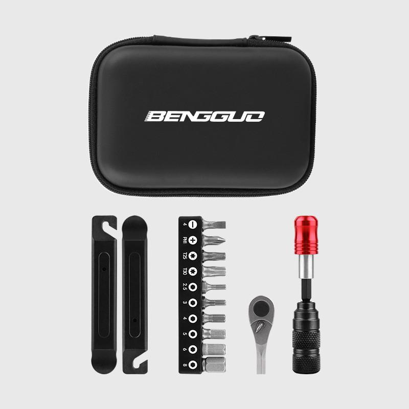 

Bike Repair Tool Set With Aluminum Alloy Ratchet Wrenches For Mountain Biking Enthusiasts MiniRatchetSet