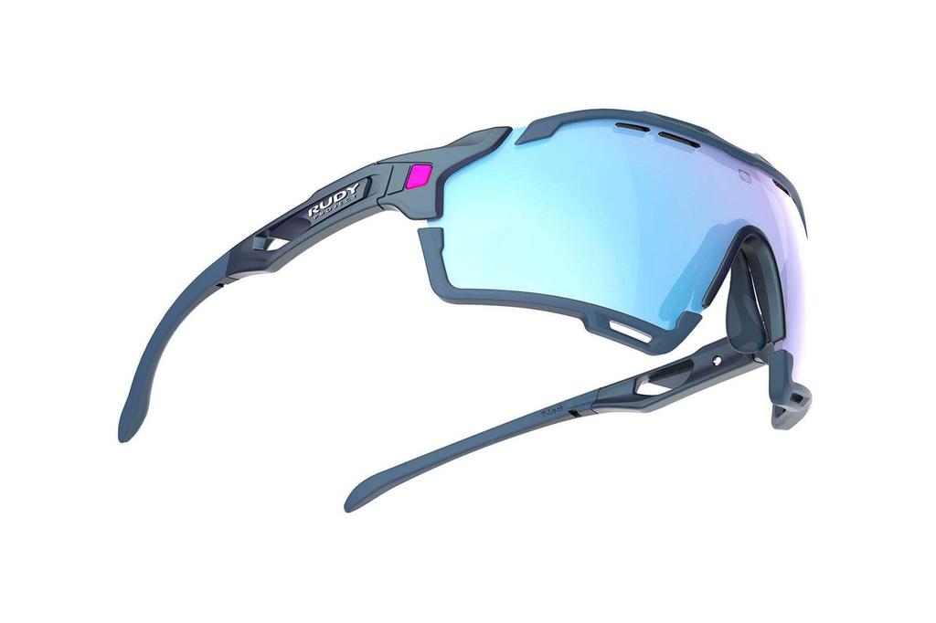 [RUDYPROJECT] Sunglasses Cut Line Crystal GlossMulti Laser Deep Blue Weight: 36g