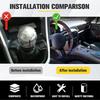 Car Modification Manual Universal Stem Head Aluminum Alloy Round Ball Gear Handle Head Round Trolley Bobblehead