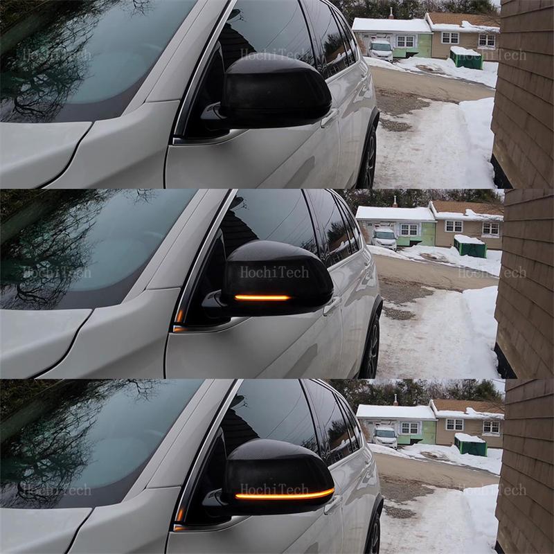 2pcs Car Side Mirror Blinker Indicator Lamp LED Dynamic Turn Signal Light for BMW X3 F35 X4 F26 X5 F15 X6 F26