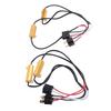 Pair of LED Load Resistor 50W 6ohm H4 9003 Anti Flickering LED Decoder Relay Harness Adapter for Turn Signal Daytime