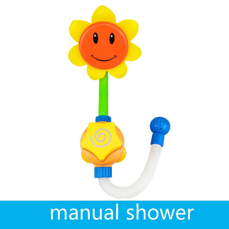 

Сонце Соняшник Душ Електричні Водні Іграшки Діти Дитяча Музика Ванна manual shower