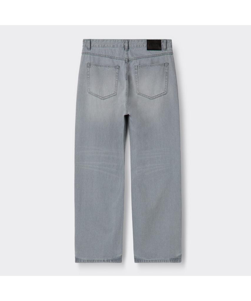 Keoseuuteommellou Gray Straight Fit Jeans Cwpam26384Gyx