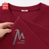 MINISO Men's Loose Fit Heavyweight Cotton Round Neck T-Shirt