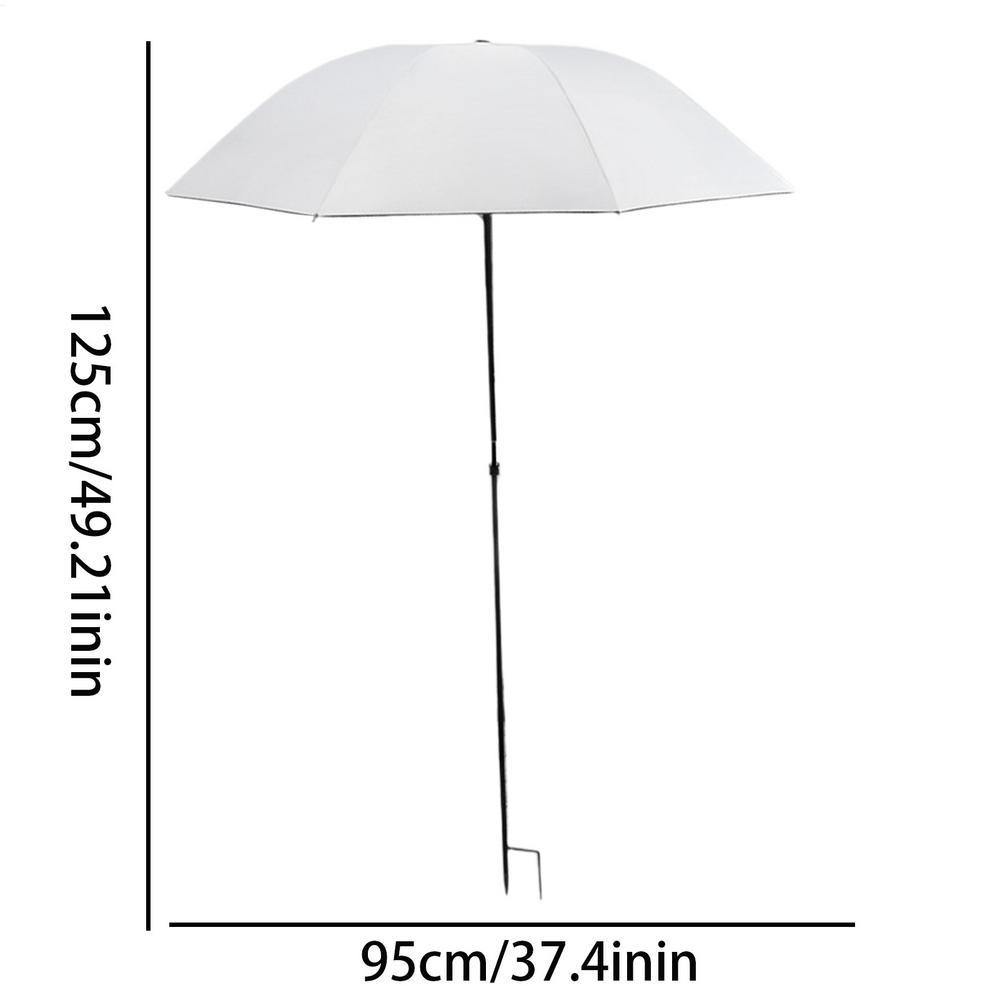 95cm Plant Shades For Outdoor Foldable Cover Fishing Sunshade Umbrella For Patio Balcony Backyard Terrace Camping UV Protection