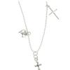 Nff [silver925] Echo Cross Necklace-silver