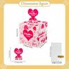Valentine's Day Surprise Gift Box with Red Envelopes
