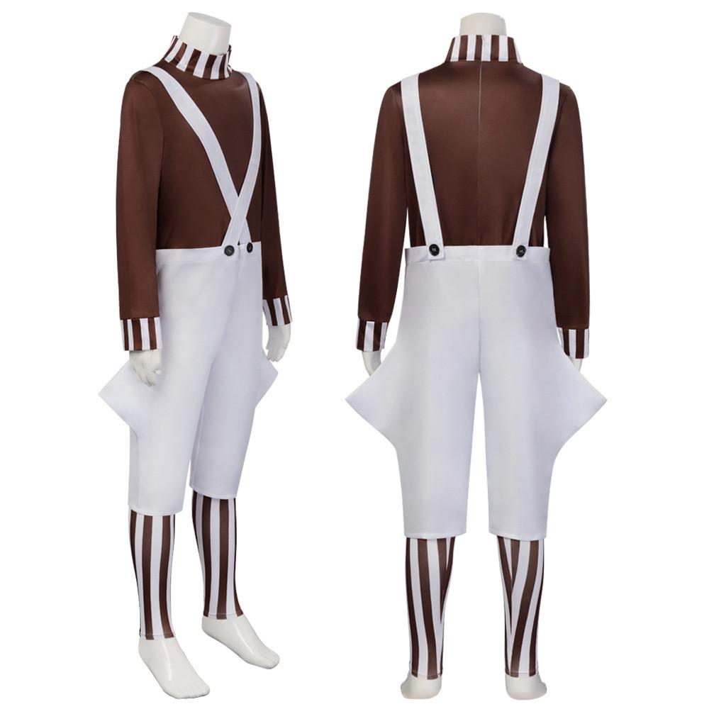 Charlie And The Chocolate Factory Cosplay Outfit Met Gerecyclede Vezel Materiaal Voor Cosplay Evenementen En Kostuumfeesten