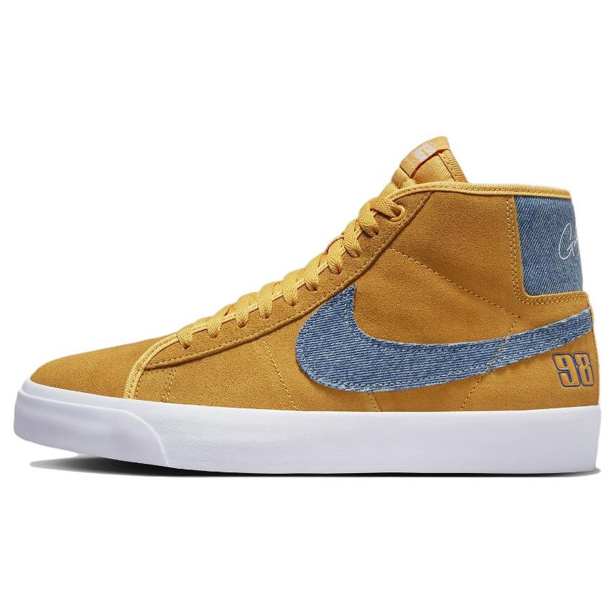 

Новые Nike Sb Zoom Blazer Mid Pro Gt Grant Taylor University Gold Denim FD0269-700 41
