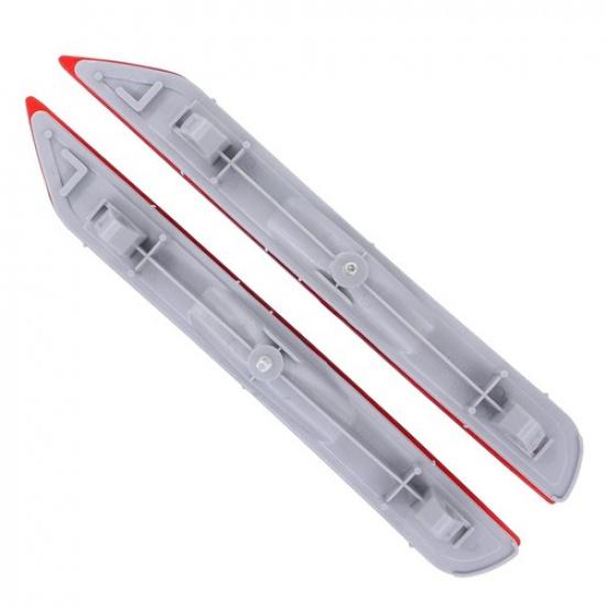 2x Red LED Rear Bumper Trim Reflector for 2009-2018 Subaru Forester 84281SC010