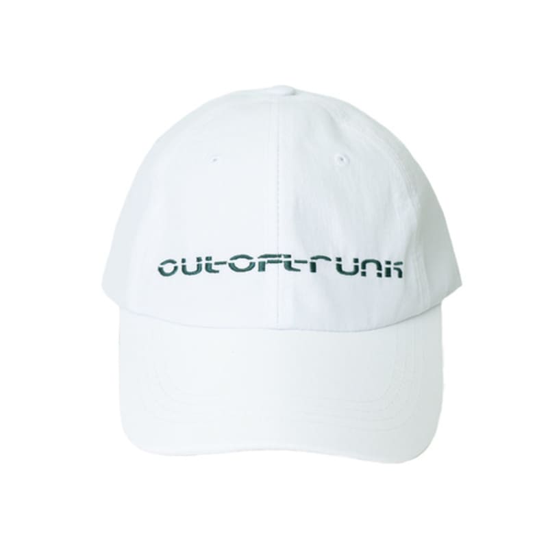 OUT OF TRUNK Matrix Logo Ball Cap (White)