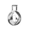 Male Chastity Lock Stainless Steel Penis Cage with Hook Urethral Chastity Belt  Penis Ring Ball Stretcher