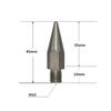 Prism Replacement Point Supply Heavy Duty Replaceable Tip Tip of Prism Pole