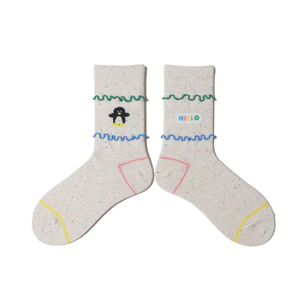 Playmate Series: 8 Adorable Ladies' Cotton Socks