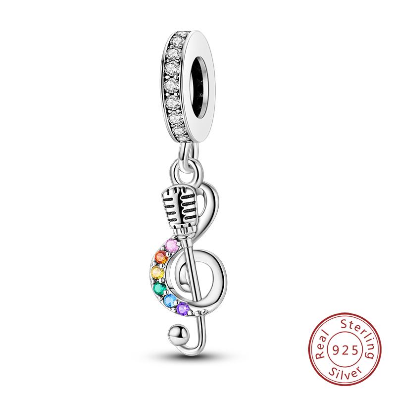 Fit Qikaola Original Bracelet 100% Copper Shining Colorful Zircon Heart Charms Beads Exquisite Diy Jewelry Gift