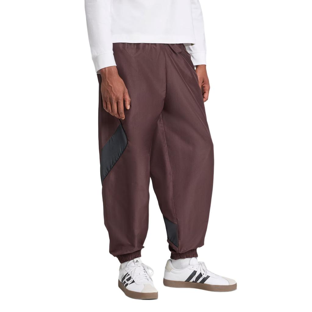 Adidas SS25 Stadium Tracksuit Bottoms Loose Fit Sports Woven Cuffed Casual Pants Men Bottoms KB5236