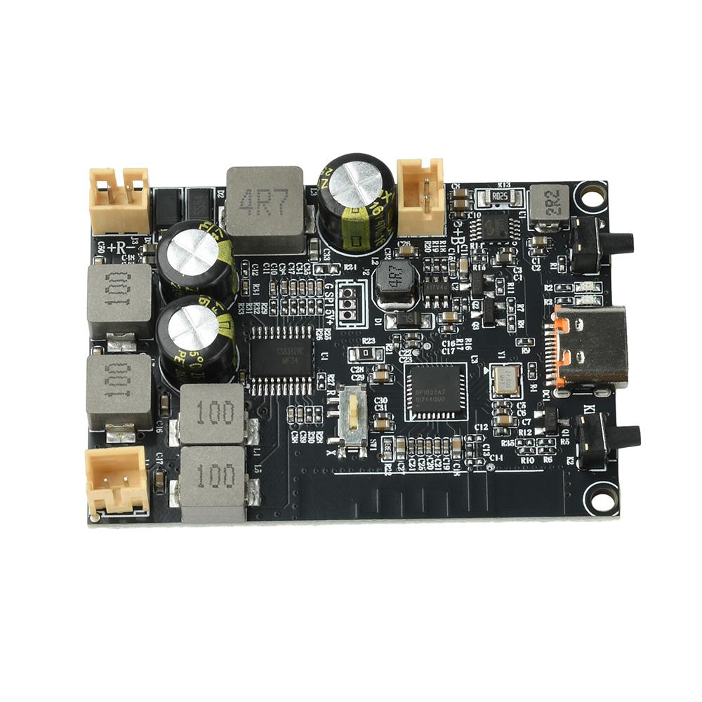 DC 5V TWS Bluetooth Amplifier Module 2*10W 2.0 Stereo Bass Boost Algorithm Audio Power Amplifier Board Type-C with PH2.0 port