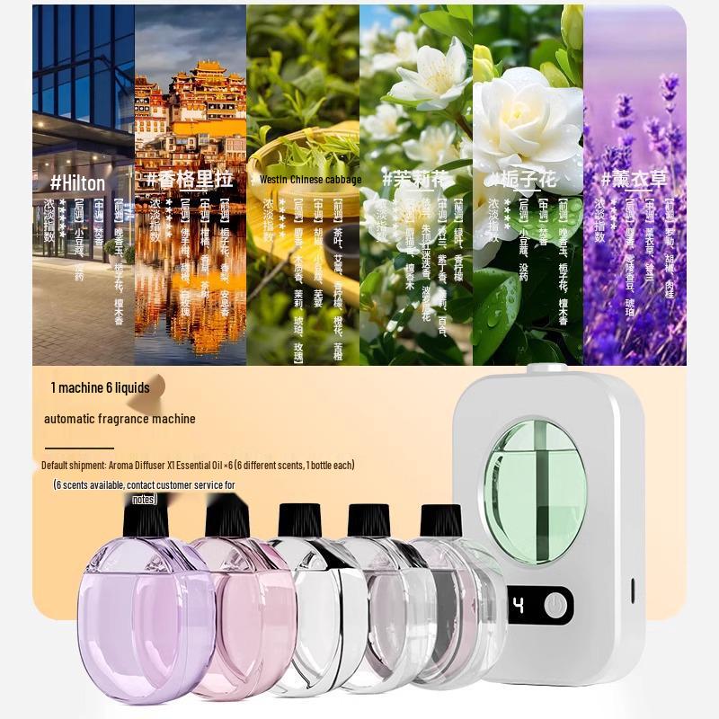 Automatic Aroma Diffuser: Long-Lasting Indoor Spray for Home, Bedroom, and Toilet Air Freshening