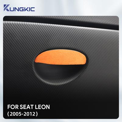 Top Suede Trim Sticker For SEAT Leon Altea Toledo MK1 MK2 Ibiza Cupra Cupra for Skoda Fabia Rapid 2005-2012 Storage Accessories