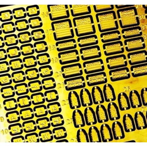 Rad Miniatures 1/35 WWII German Waffen-SS Insignia Set 2 Plastic Model Parts RDM35PE08