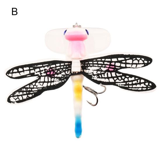 Fishing Lure Vivid Practical Attractive Useful Dragonfly Lures Hooks Tackle for Seafishing