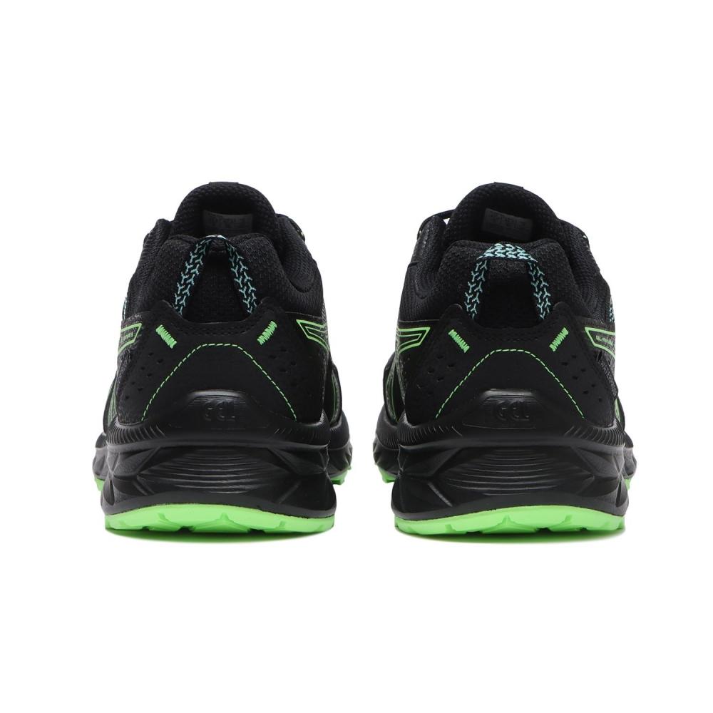 Asics Gel Venture 9 Waterproof Black Green 1011b705.002 Black Green