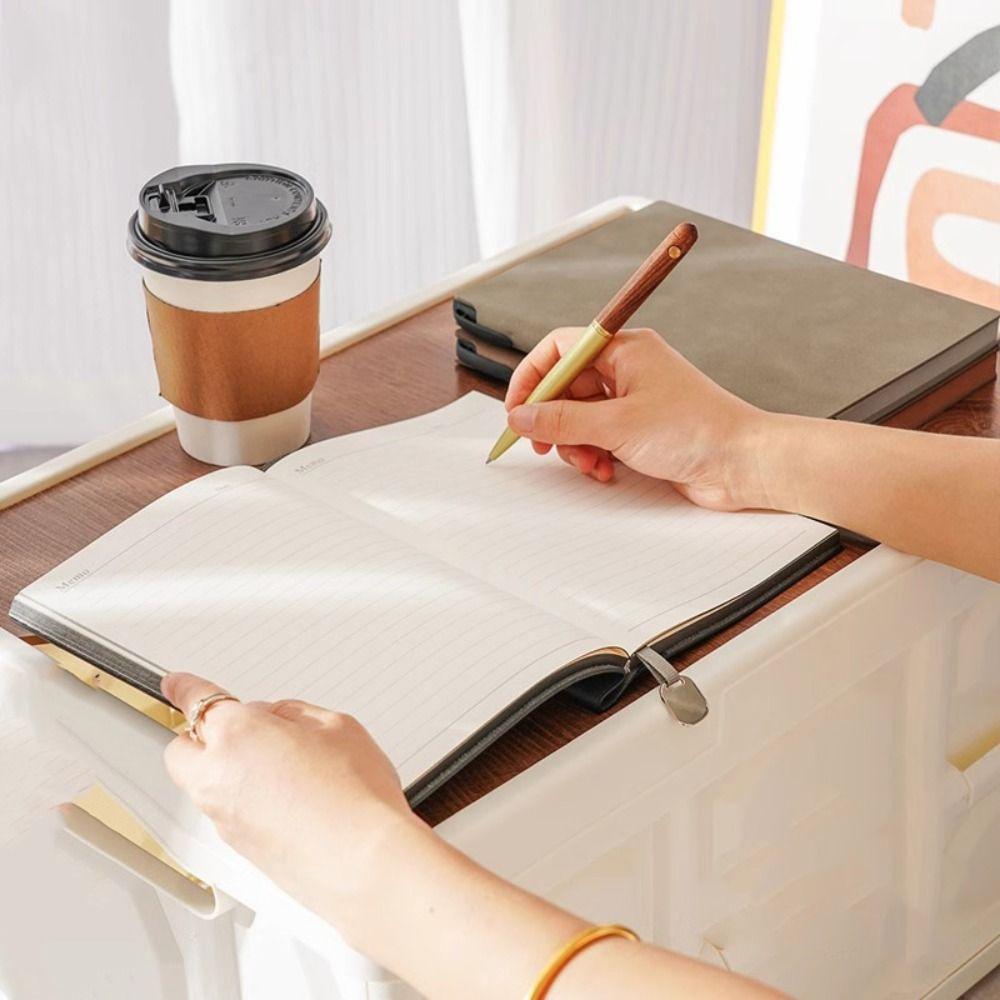 100sheets A5 Notebook Diary Meeting Minutes Book Portable Retro Notebook Students