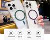 Non-Yellowing Magnetic Rotating Stand for iPhone 17 Air/16 Pro Max/15/14 Case