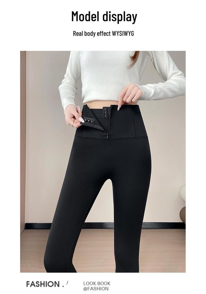 Women's High-Waist Shark Zipper Yoga Pants - Slimming, Hip-Lifting, Spring/Summer Wear
