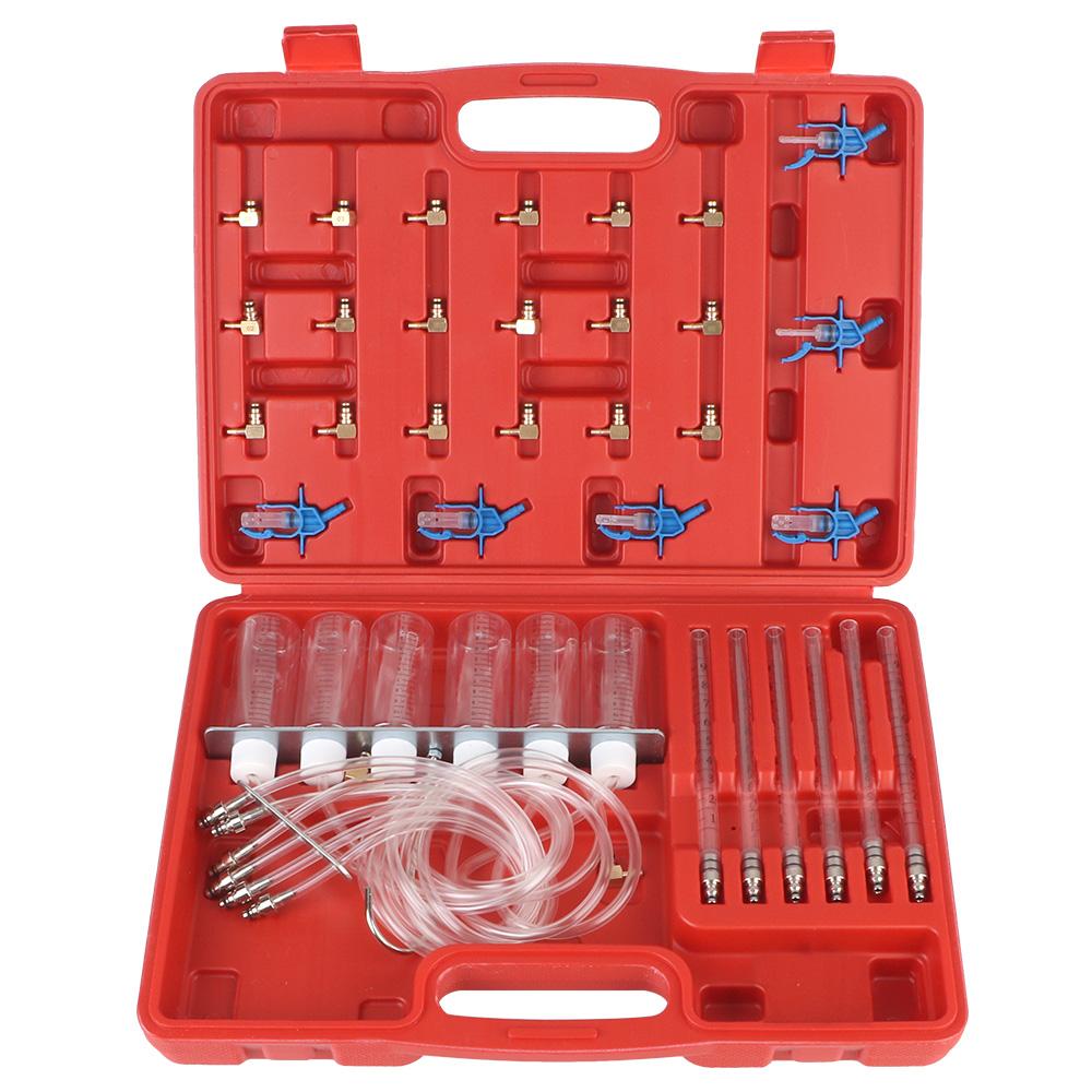 Engine Oil Pressure Test Kit Auto Diagnostics Tools Car Accessories Car Test Set Portable Quick Coupling Fuel Injector Gauge Detection Tools