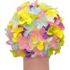 Women's Retro Floral Swim Cap