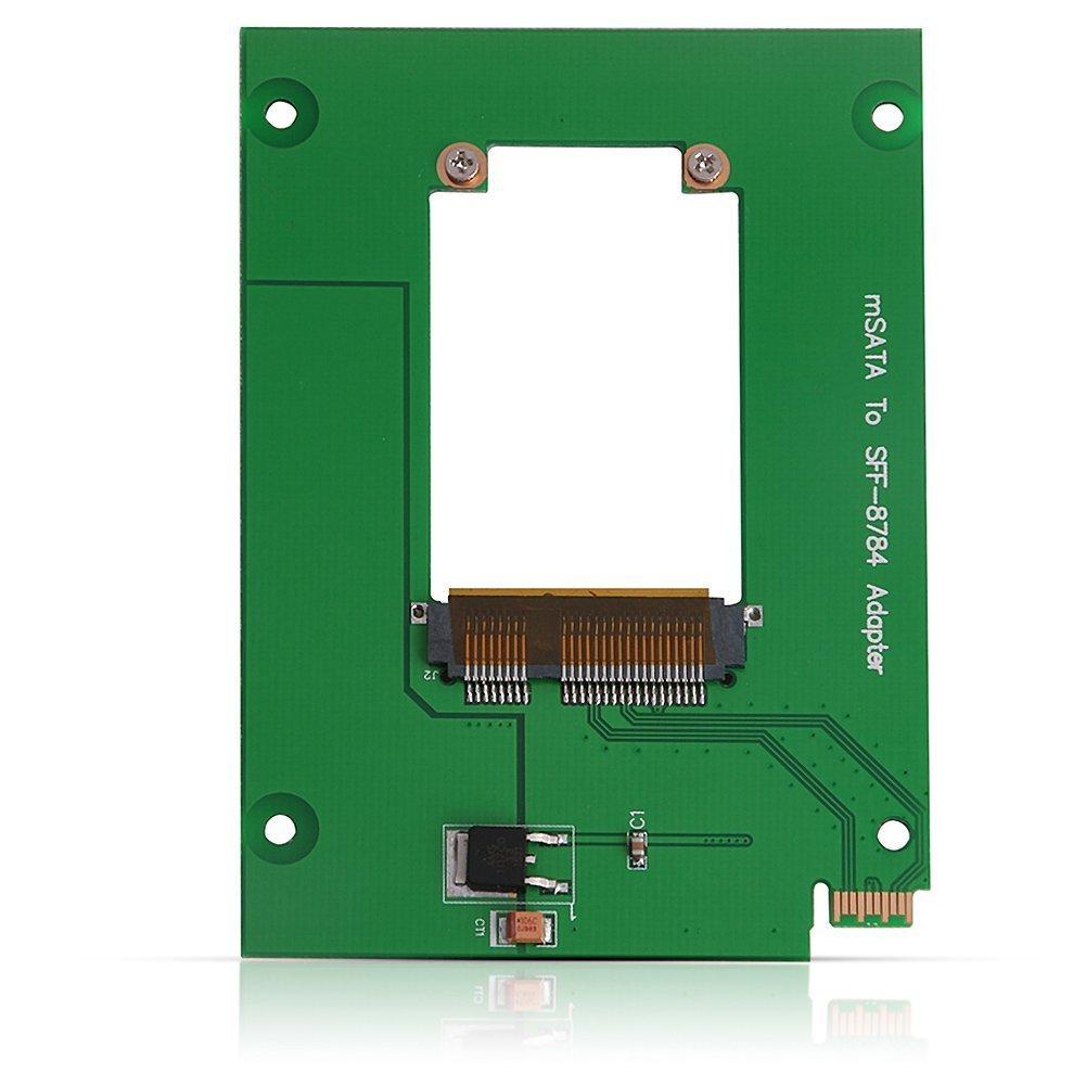 mSATA SSD To Blue UltraSlim Conversion Adapter (WD WD5000MPCK) SFF-8784