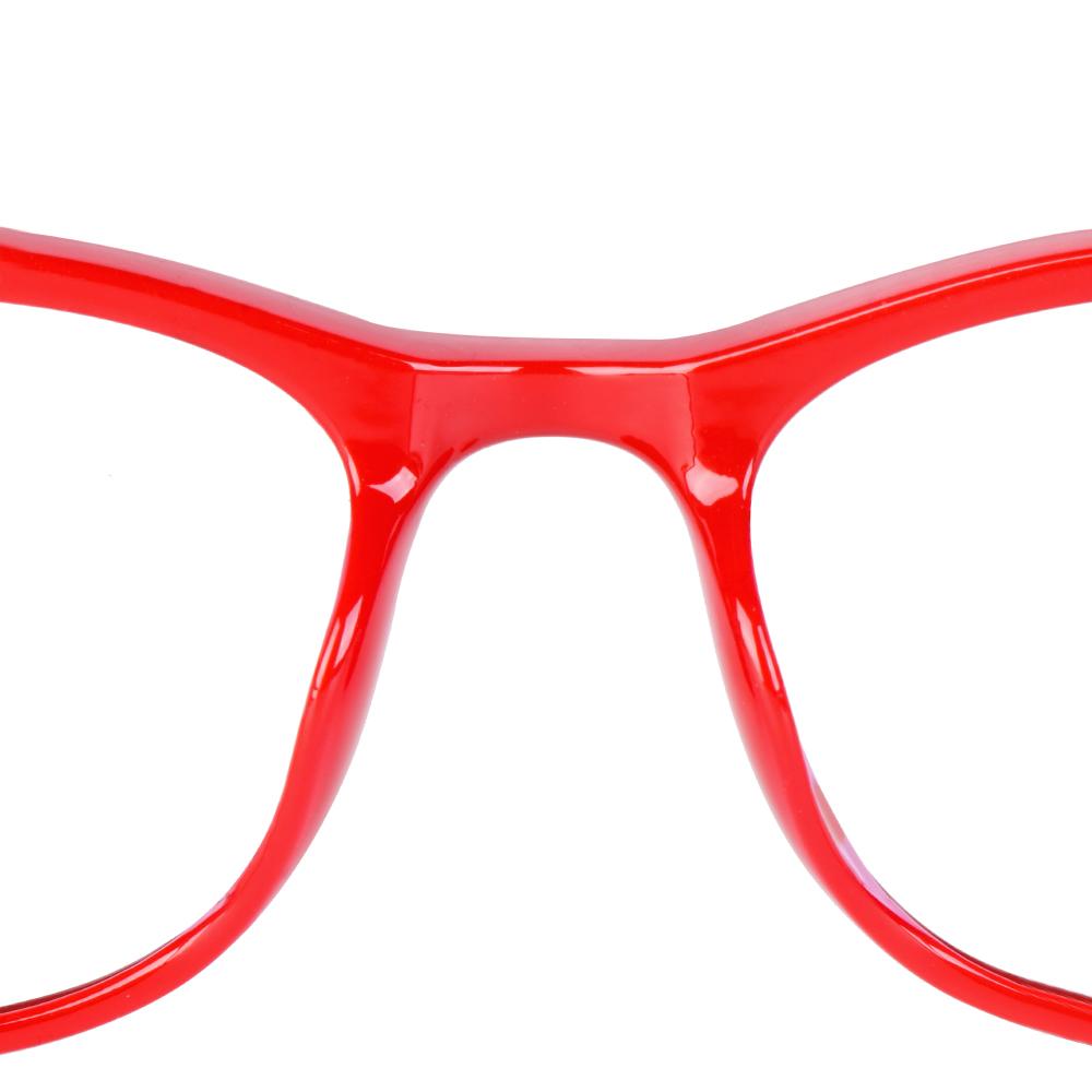 Classic Unisex Clear Lens Flat Mirror Computer Eyeglasses Frames Reading Glasses with Blue Film