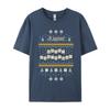 Christmas Letter Pieces Ugly Sweater T-Shirts Snow Scene Print Tops Tees Fashion Cotton Tees Custom New Tops & Tees