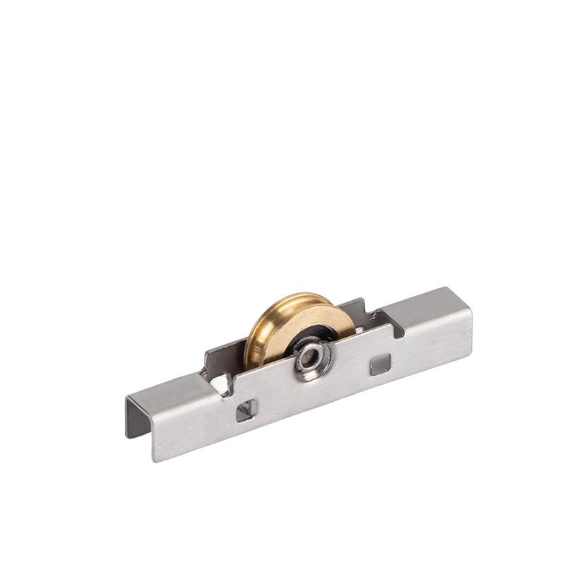 Neues 4-teiliges Edelstahl-Kupfer-Rollenlager 8mm Schiebetür- und Fensterrolle Fensterdekoration Hardware-Zubehör