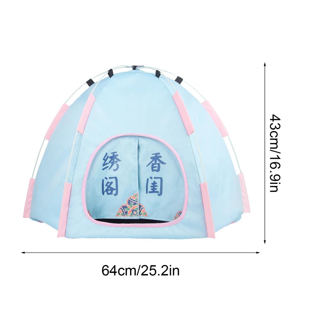 Pet Cat Cooling Tent Cave Outdoor Travel Cat Sleeping House Comfortable Puppy Bed Cat Nesk Kennel Pet Supplies