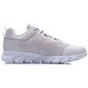 Li Ning Cushioning Breathable Low top Running Shoes Women's Light Gray Purple ARHR136-2