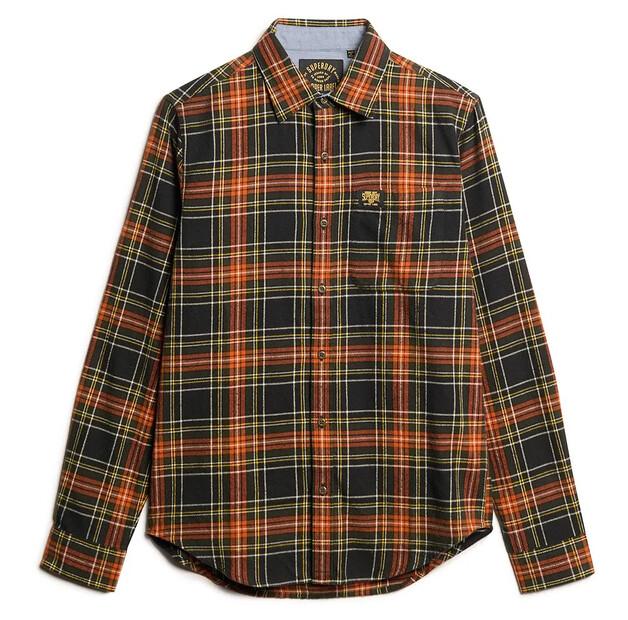 Superdry Lumber рубашка с длинным рукавом