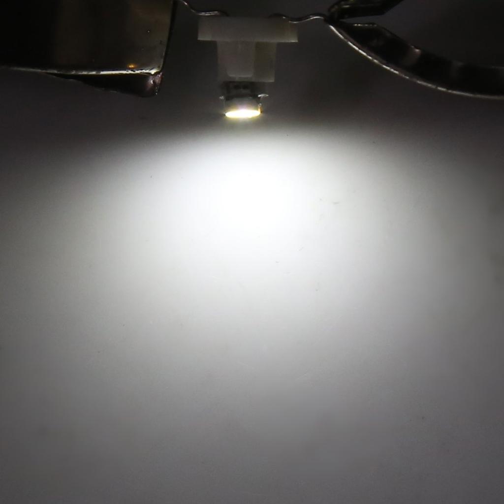 uxcell Luz LED para Coche T4.2 Blanco 3020 LED Luz de Panel de Tablero Lámpara Bombilla para Interior de Coche 6pcs