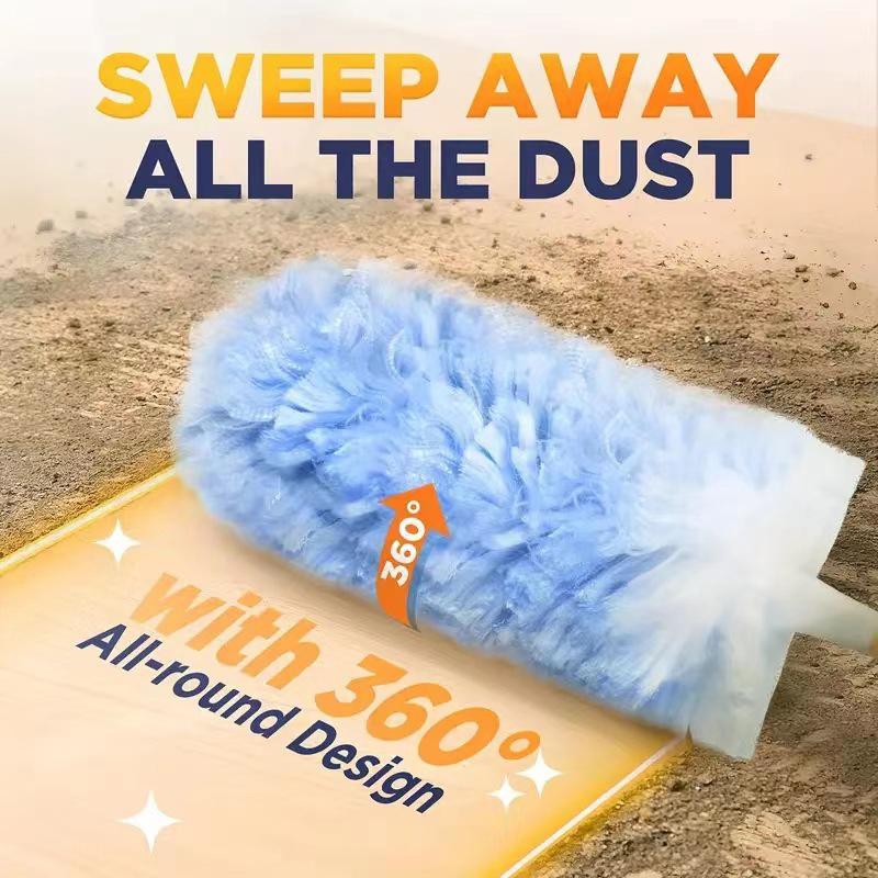 Double Sided Dust Duster 2/50 Pcs Lightweight Efficient Spider Web Remover for Office School High Place Large Cleans
