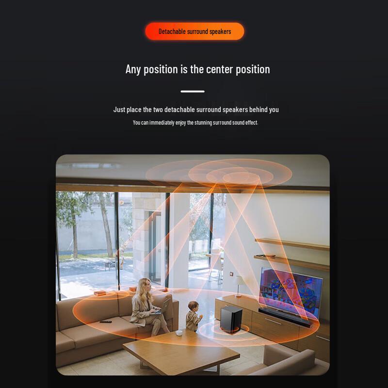 JBL BAR1300X 11.1.4 Channel True Wireless Dolby Atmos Soundbar System