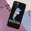 Argentina Flag Case For iPhone 16 15 14 13 12 11 Pro Max Mini X XR XS Max 7 8 Plus 2 Bumper Cases Cover