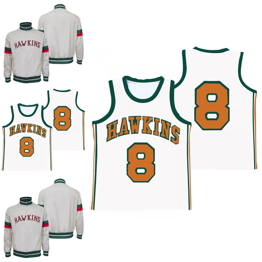 Stranger Things Lucas Sinclair Hellfire Club Jacke Weste Cosplay Fan Geschenk