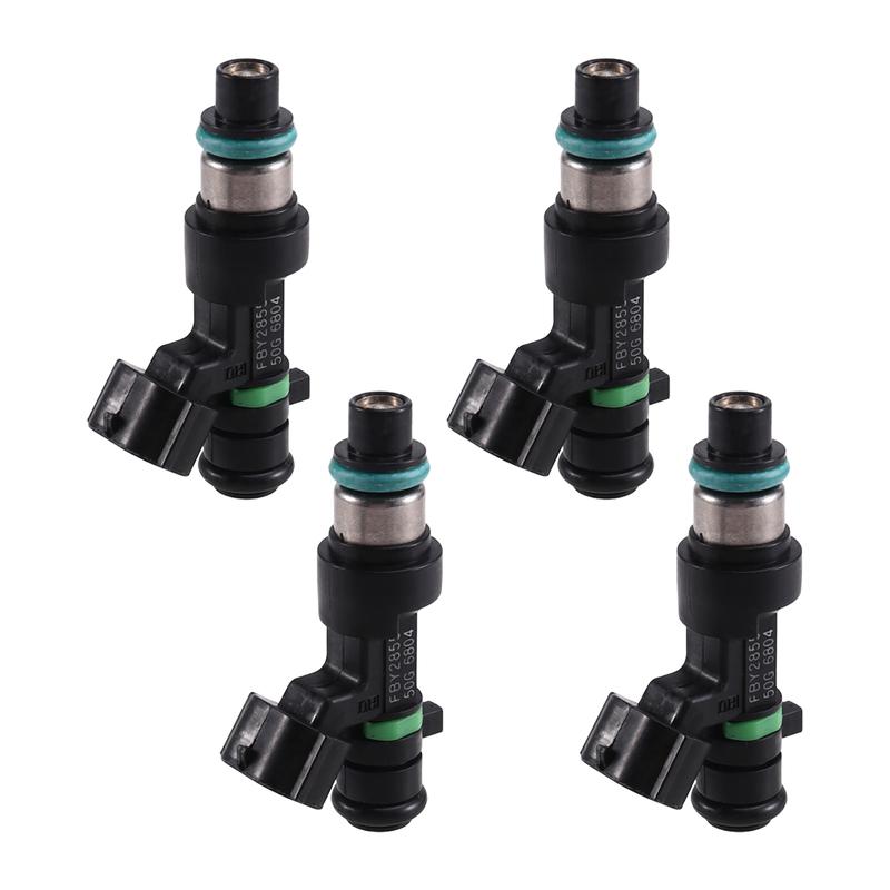 Car Fuel Injector Replacement Set 4Pcs For Nissan Altima NV200 Rogue 2014- FBY2855 16600-9HP0A 166009HP0A